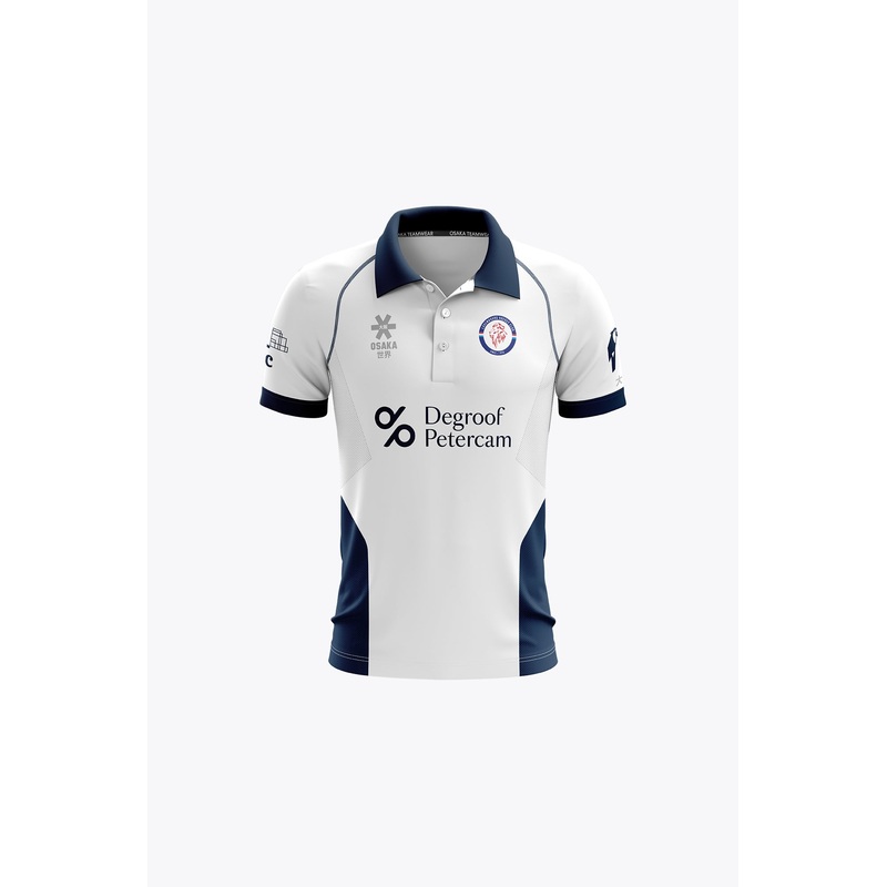 Luxembourg Kids Polo Jersey | White