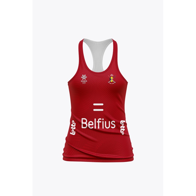 Official Belgium Women Singlet | Red
