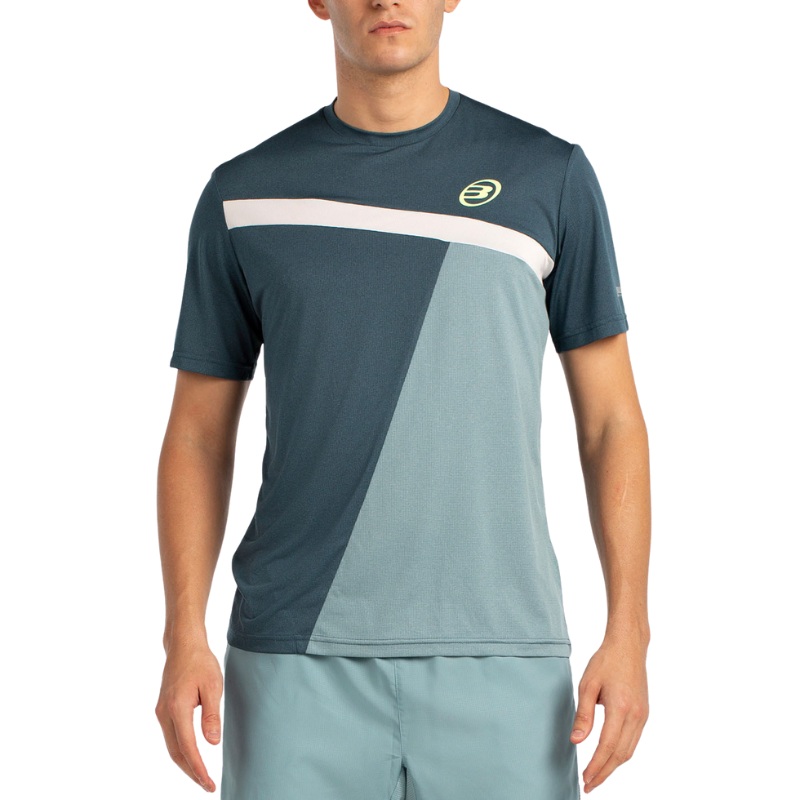 T-shirt Bullpadel Llega Vert Fonc