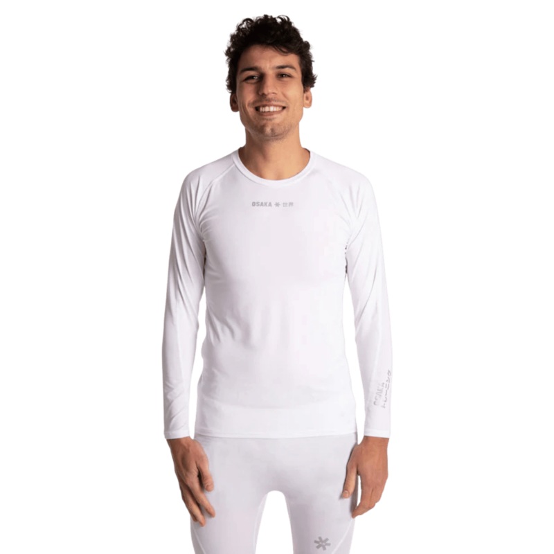 Osaka Men Baselayer Top | White
