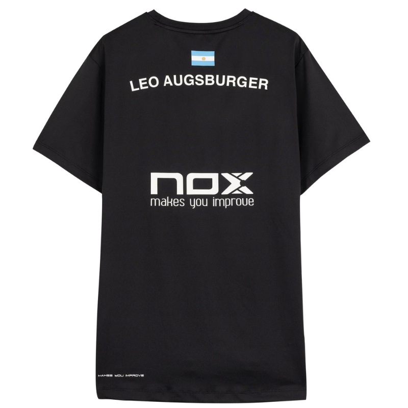 T-shirt Nox Replica Leo Augsburger LA10 Noir 2025