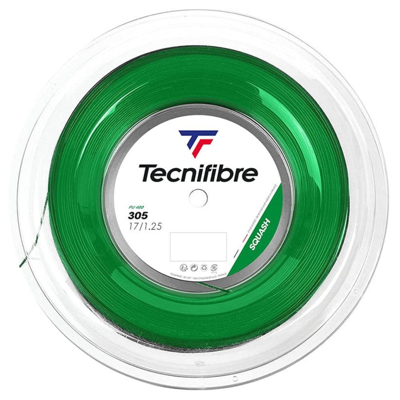 Tecnifibre 305 17/1.25 Squash String Reel (Green)