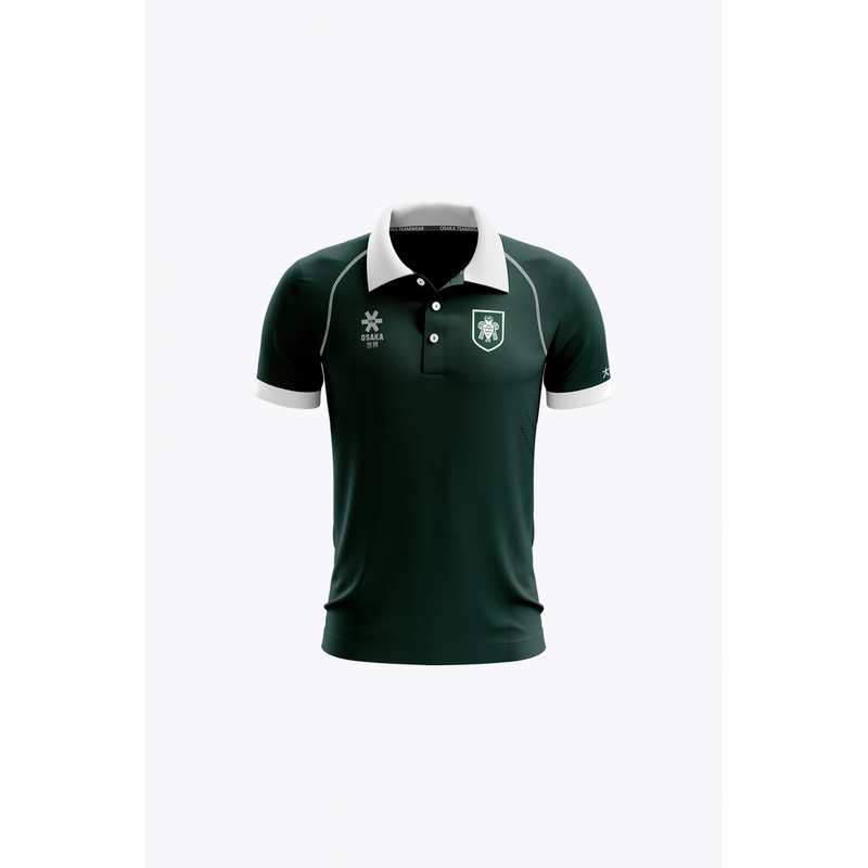Uhlenhorst Kids Polo Jersey - Retro Edition | Dark Green