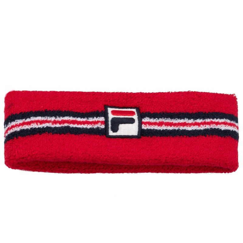 Bandeau ponge Fila Jacob Rouge