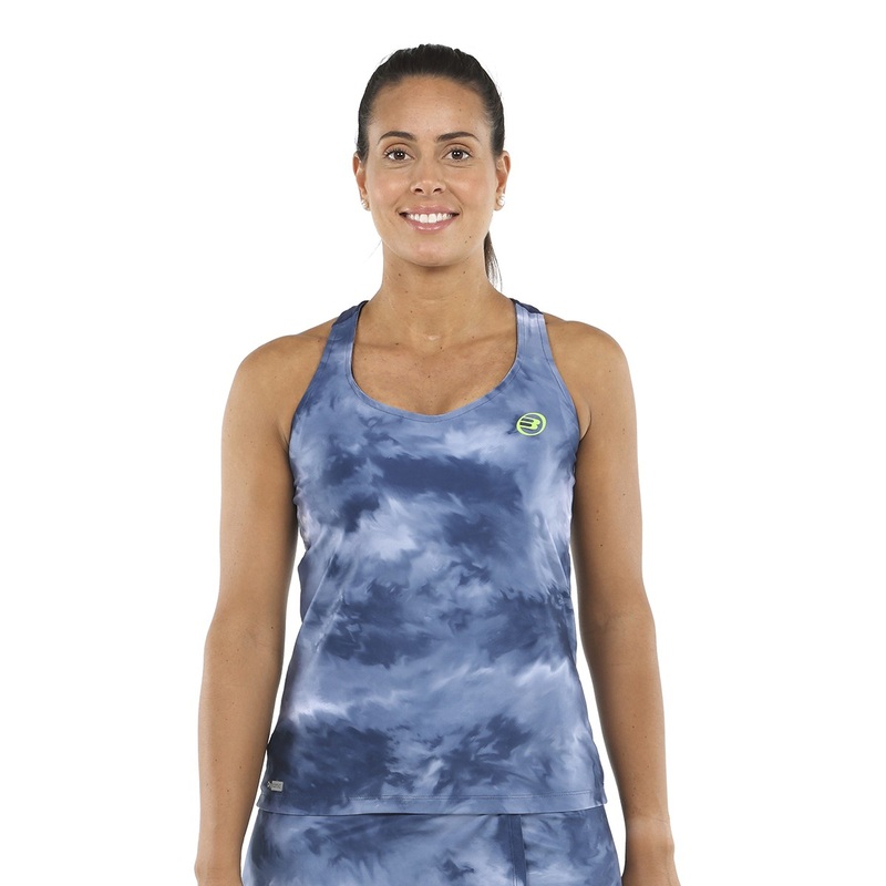 BULLPADEL Women's Egia Blue Gradient T-SHIRT