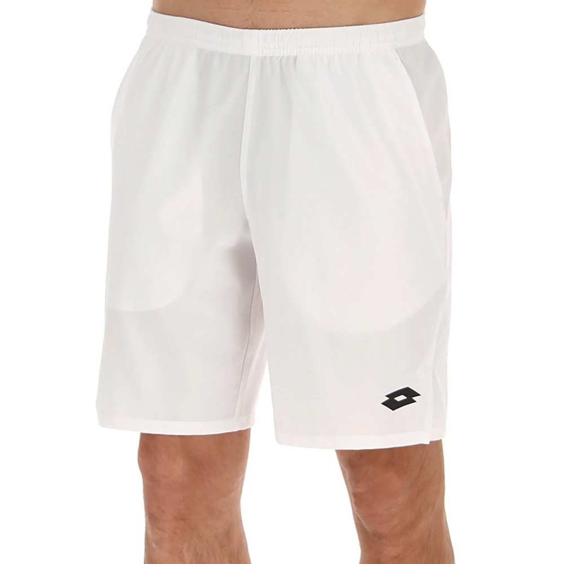 Lotto Men's Top Ten II 9-Inch Short (Bright White)