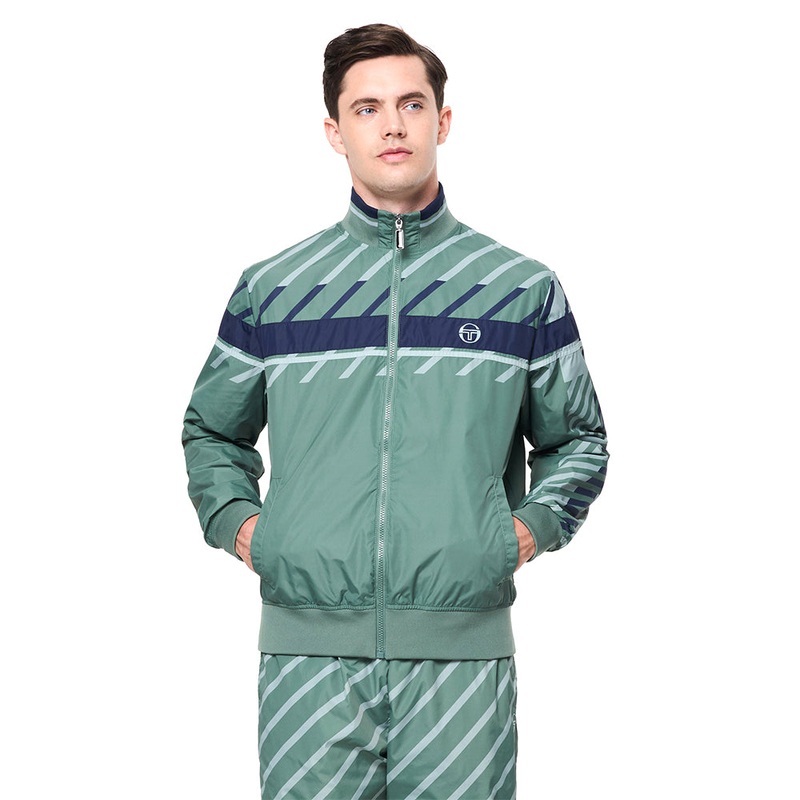 Sergio Tacchini Quadretto Track Jacket - Duck Green