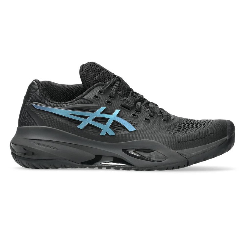 Asics Gel Resolution X Night Energy Women's Tennis Shoe (Black/Prism Blue)