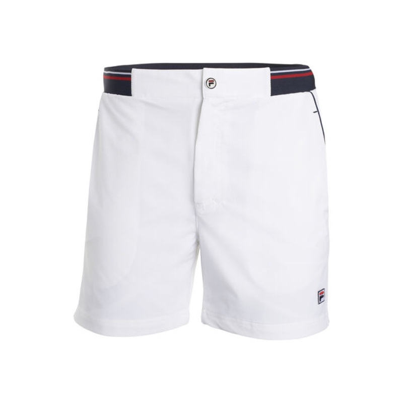 Core Stephan Shorts Men - White, Dark Blue