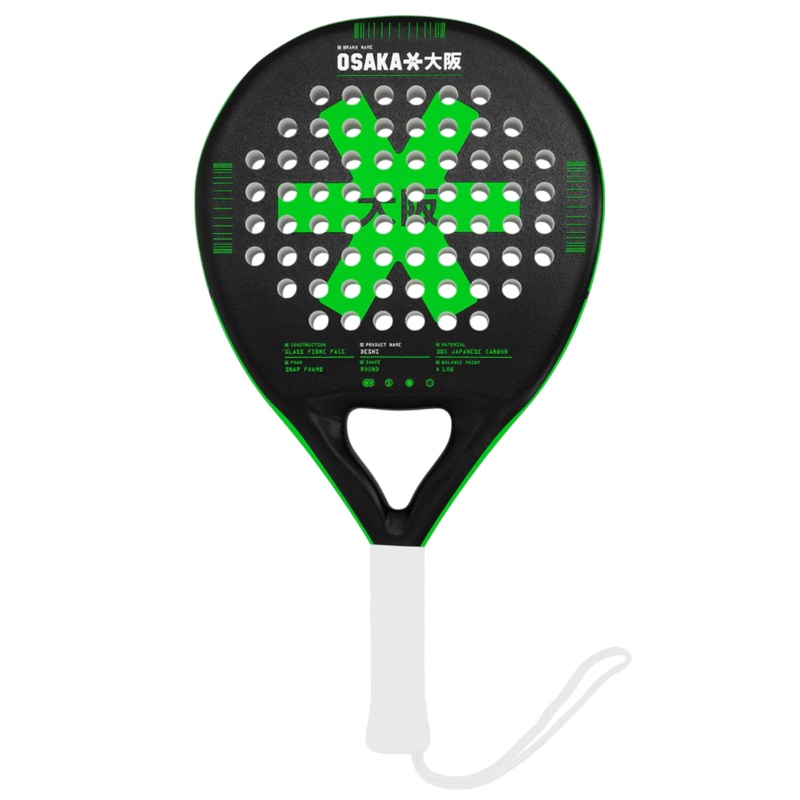 Osaka Deshi Padel Racket - Iconic Black