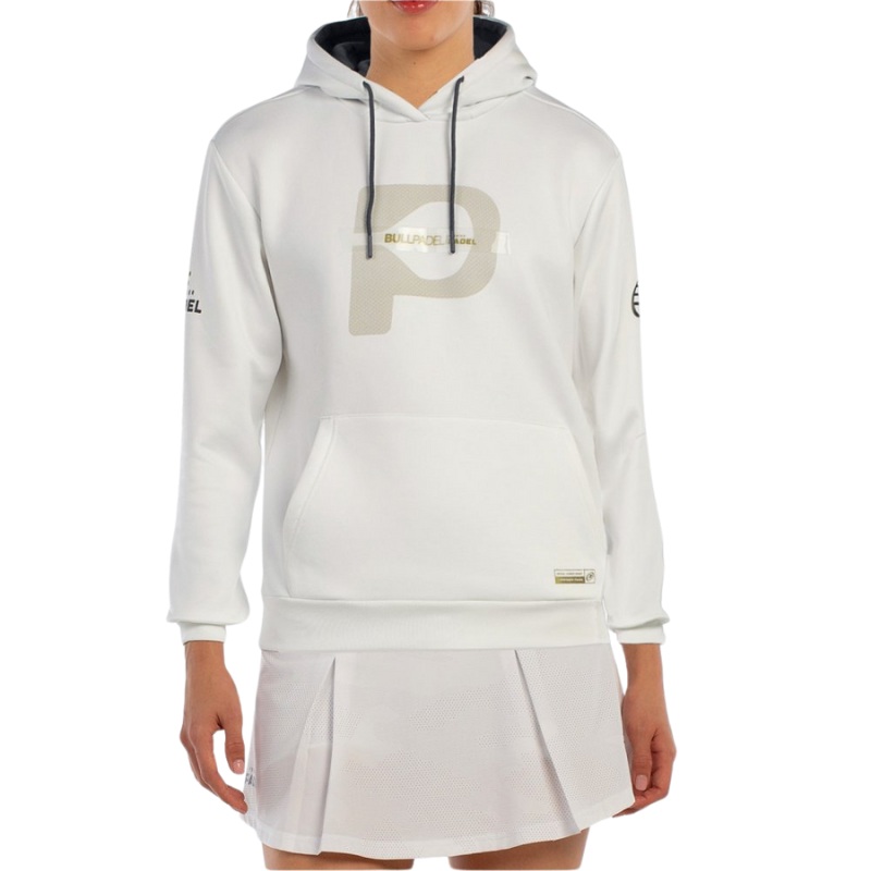 Sweat Bullpadel Aerea Blanc Femme