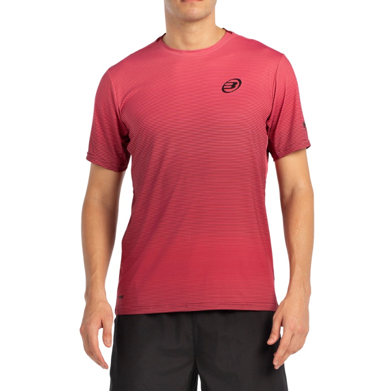 T-shirt Bullpadel Musica Rouge