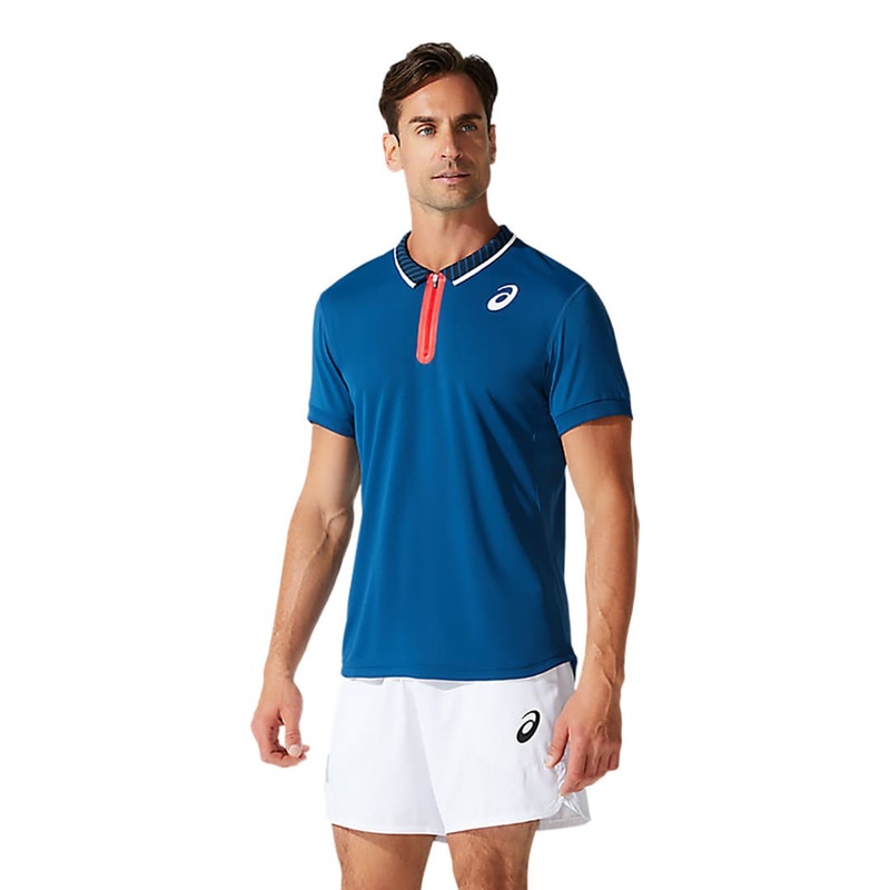 Asics MATCH Polo Shirt Blue|XS|S|L|XL
