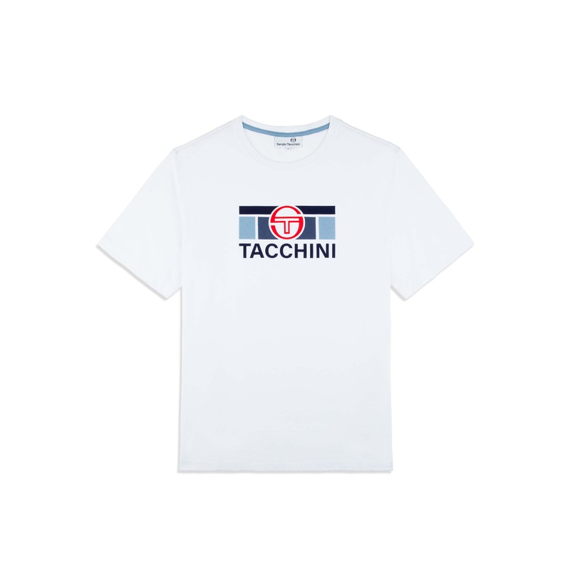 Sergio Tacchini Marca T -Shirt - Brilliant White