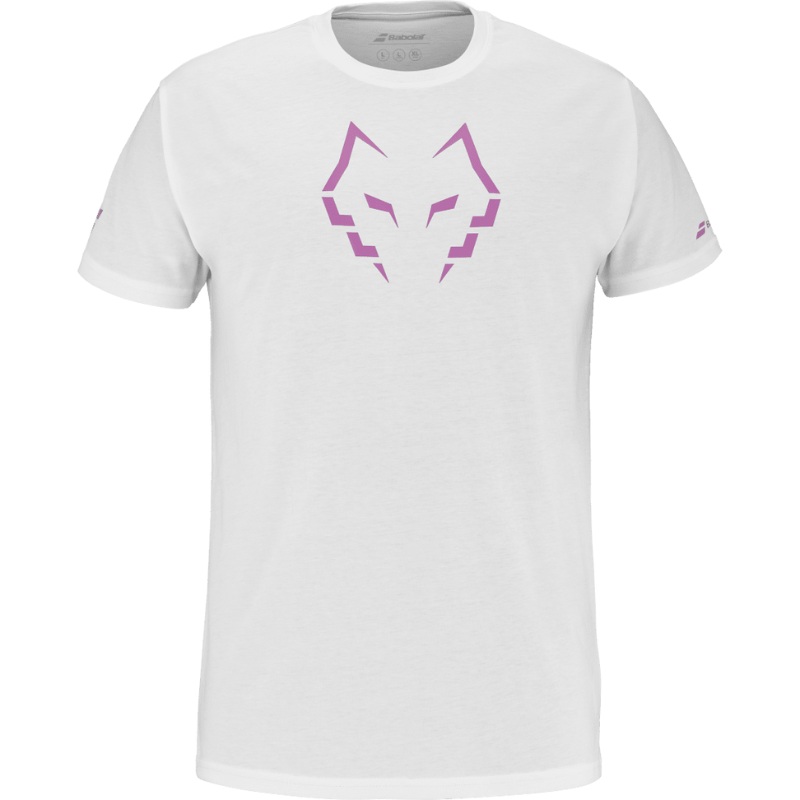 T-shirt Babolat Cotton Tee Lebron Blanc 2025