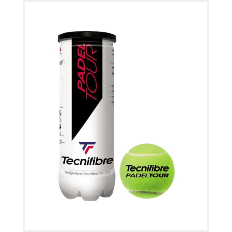 Tecnifibre Padel Tour Balls (3 pcs)