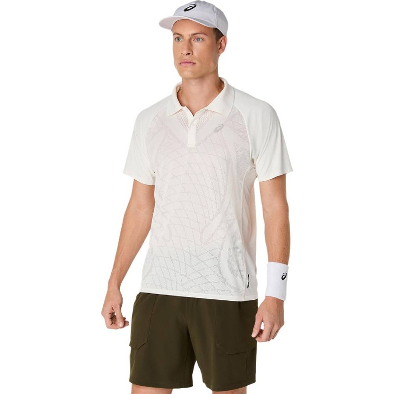 Asics Men's Match Actibreeze Polo Top (Cream)