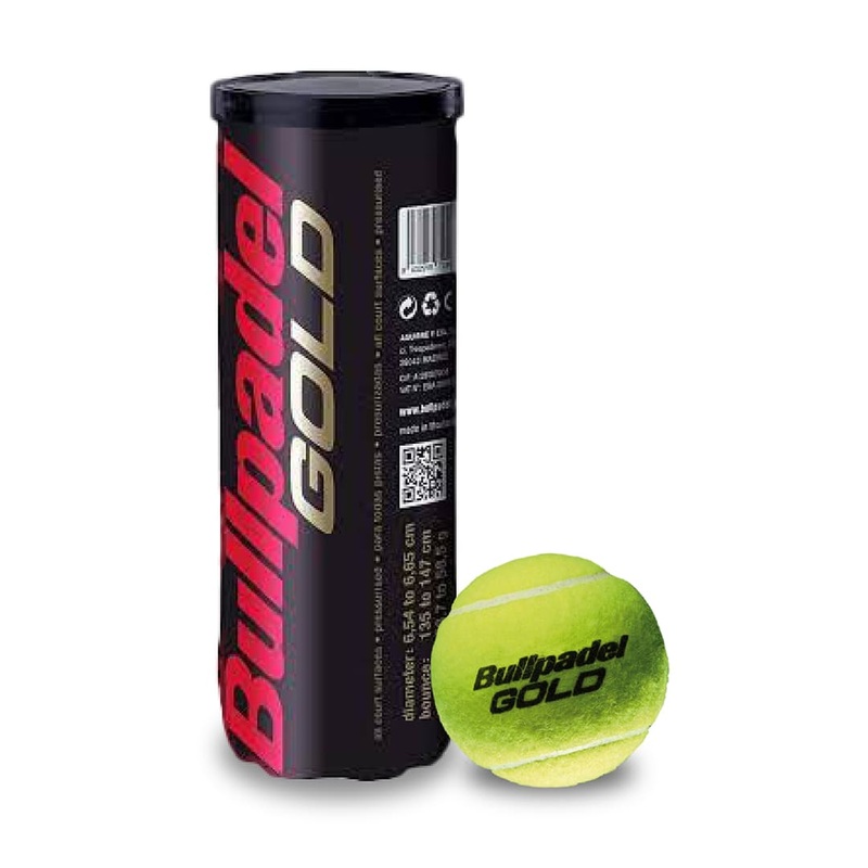 Bullpadel Premium Gold - 1 Pack (3xBalls)