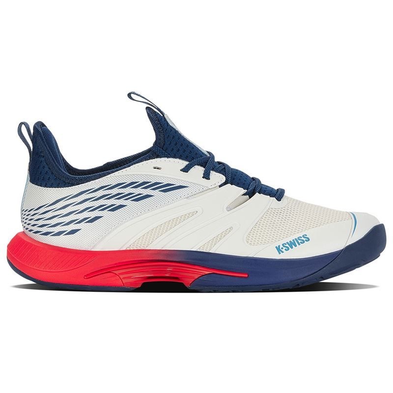 K-Swiss SpeedTrac Men's Tennis Shoe (White/Blue)