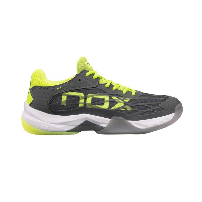 NOX AT10 Padel Shoes Grey/Yellow