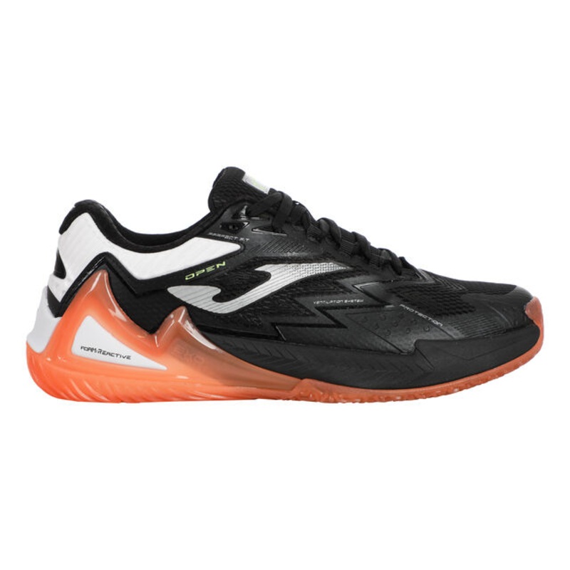 Open Padel Shoe Men - Black, Coral