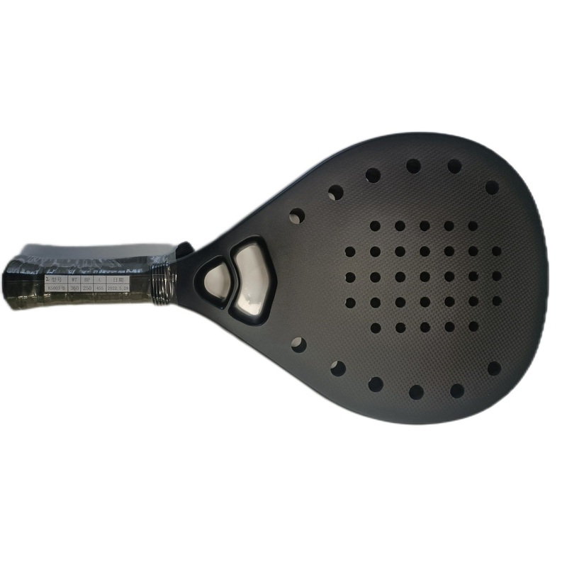 Wholesale Best Quality White Fashion Face Padel Racket Carbon Fiber