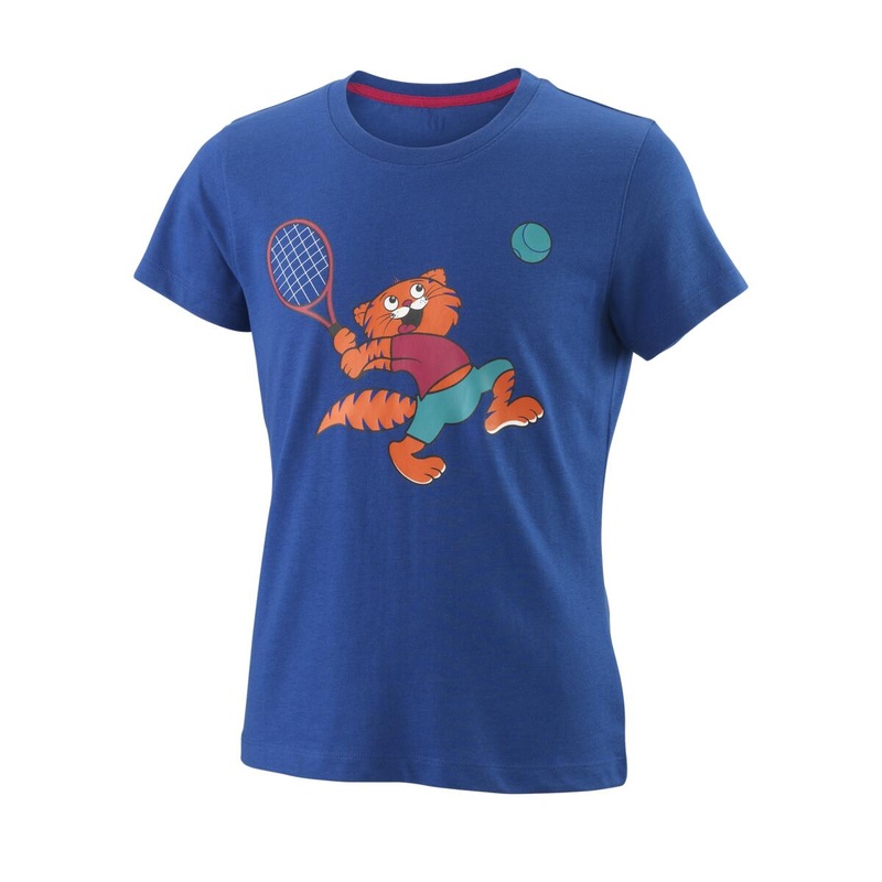 Wilson Girls' Tabby Tech Top (Mazarine Blue)