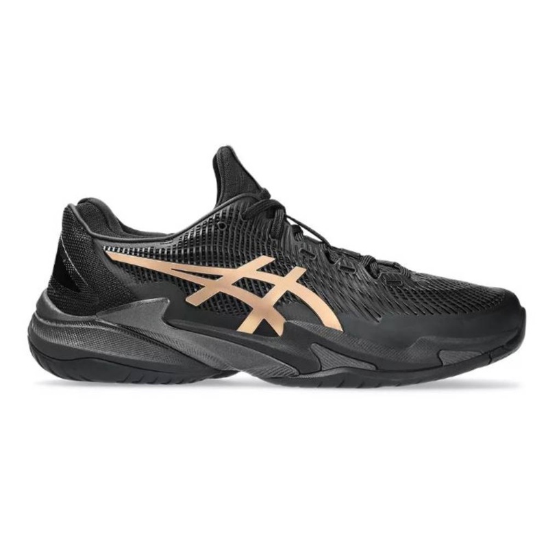 Asics Court FF 3 Novak Night Energy Men's Tennis Shoe (Black/Prism Gold)