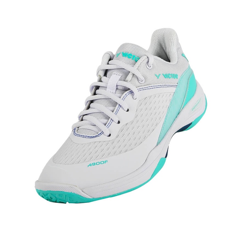 Victor A900F Women's Indoor Court Shoe (White/Cockatoo Green)