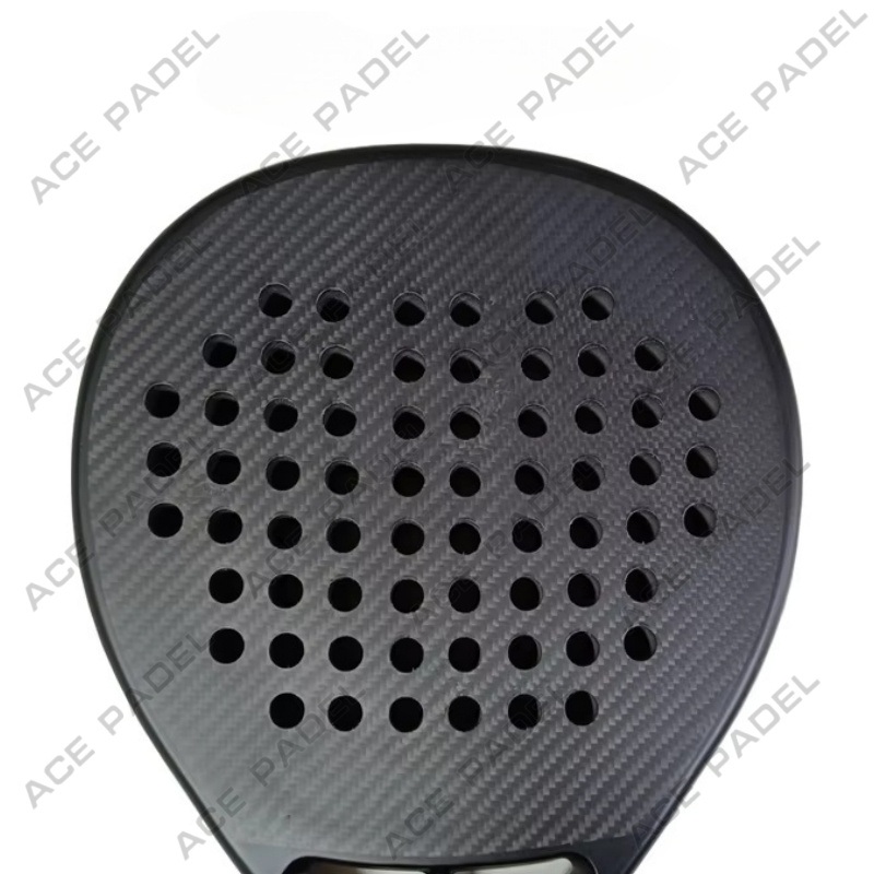 Ace Padel China Made Sports Equipment 3K Carbon Fiber Paddle Tennis Rackets