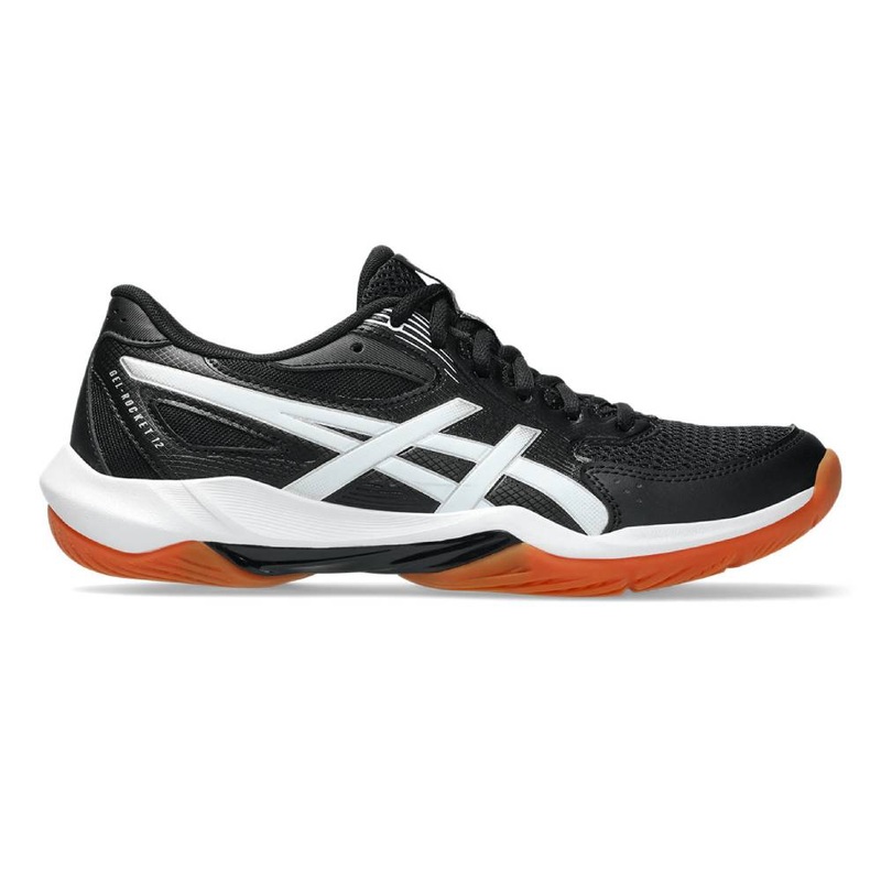 Asics Gel Rocket 12 Women's Indoor Court Shoe (Black/White)