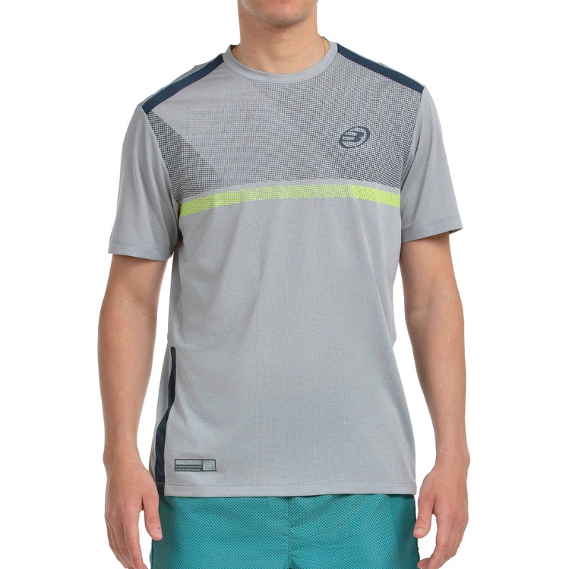 T-shirt Bullpadel Bilao Gris|S|M|L|XL|XXL