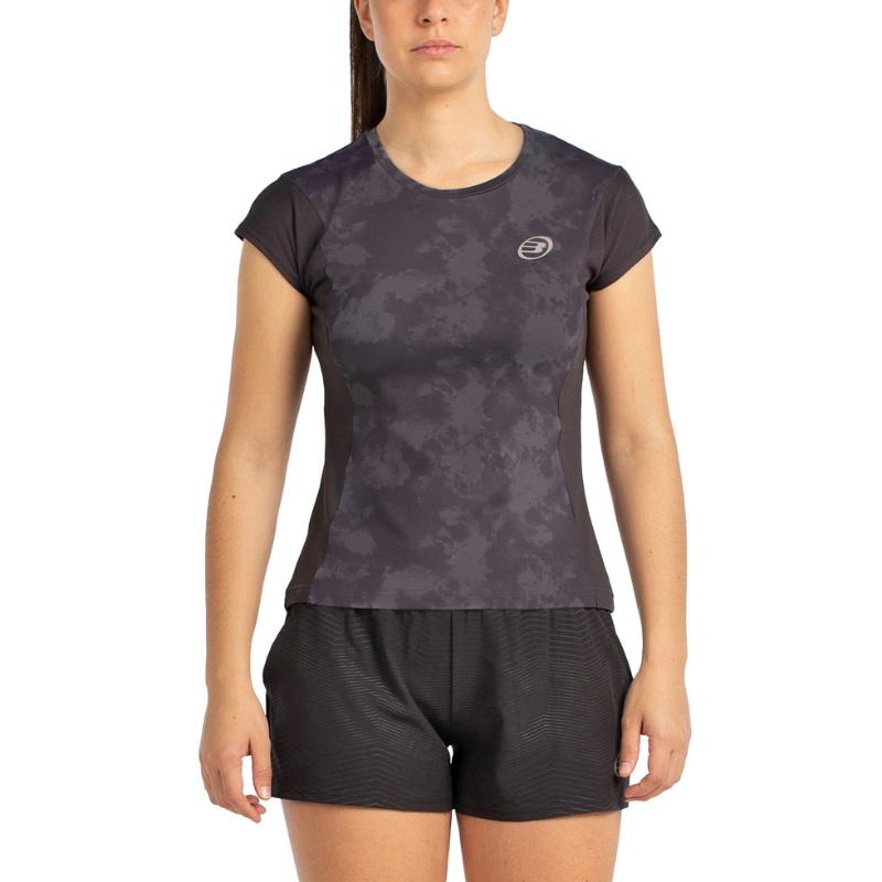 T-shirt Bullpadel Eduje Noir Femme