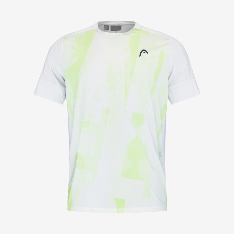 T-shirt Head Padel Tech Blanc/Vert