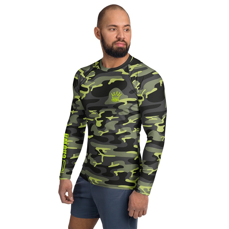 CROWN PICKLEBALL - Men's Tourney Sleeve Shirt (Camo)
