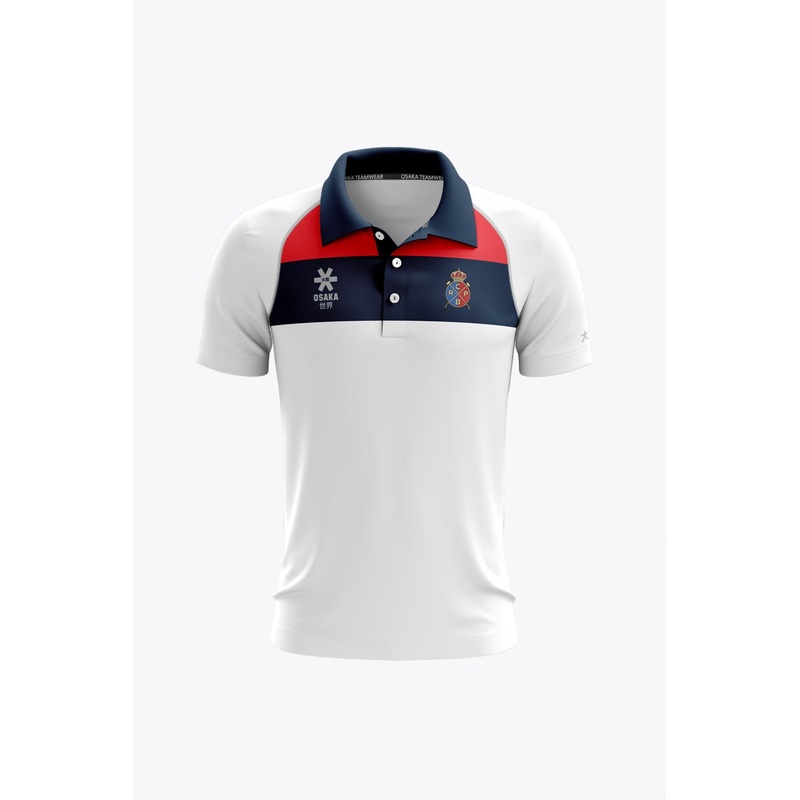 RC Polo Men Polo Jersey - Retro Edition | White