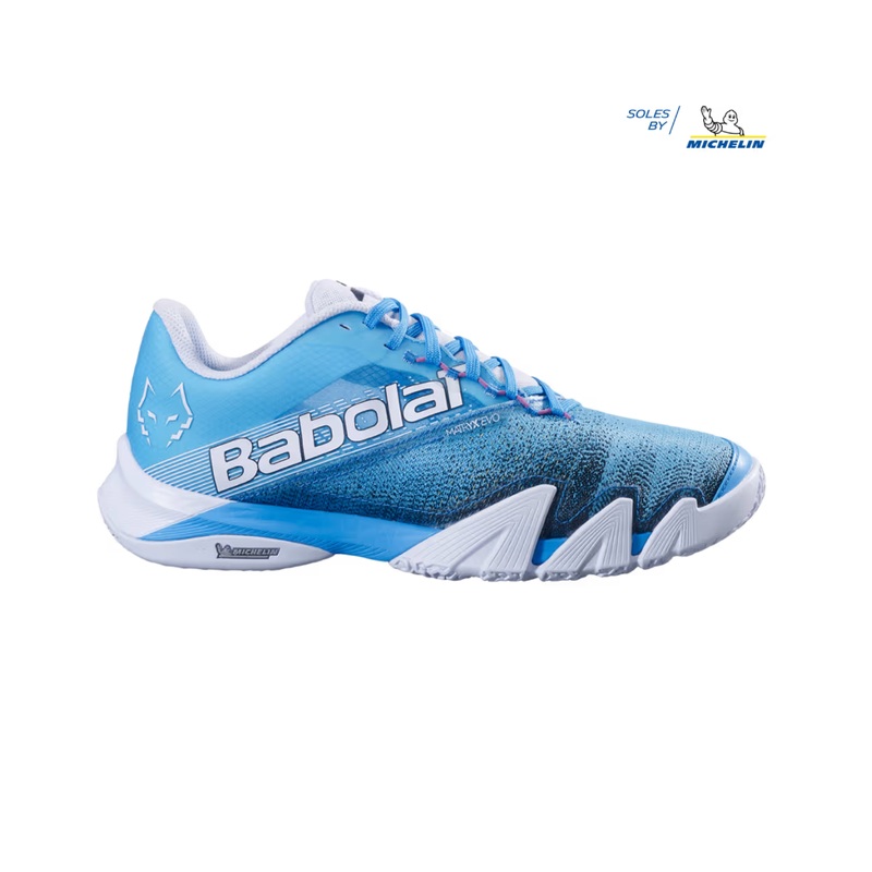 Babolat Jet Premura 2 Lebron Padel Shoes - Blue/White