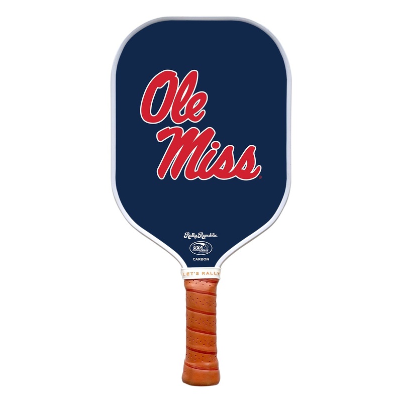 Rally Republic PIckleball Paddle - Ole Miss Rebels Navy Ole Miss