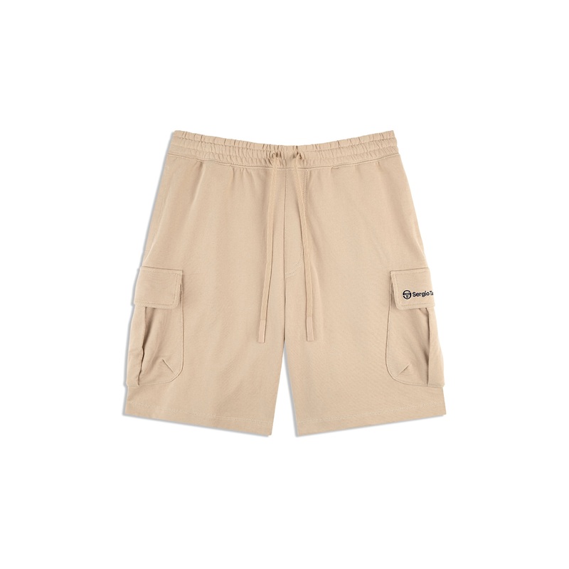 Sergio Tacchini Dario Cargo Shorts - Humus