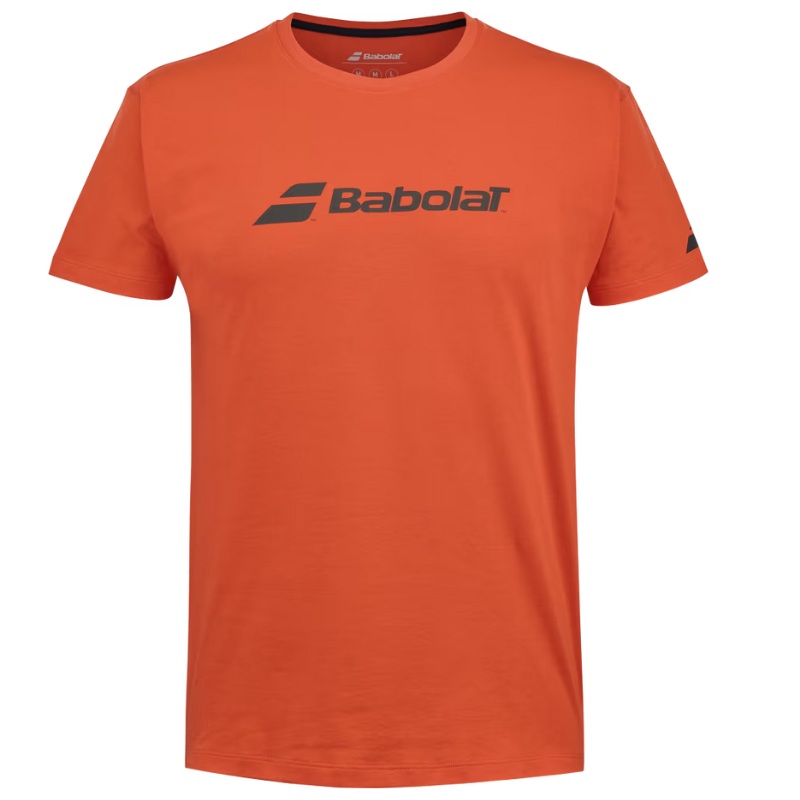 T-shirt Babolat Exercice Tee Rouge/Orange 2024