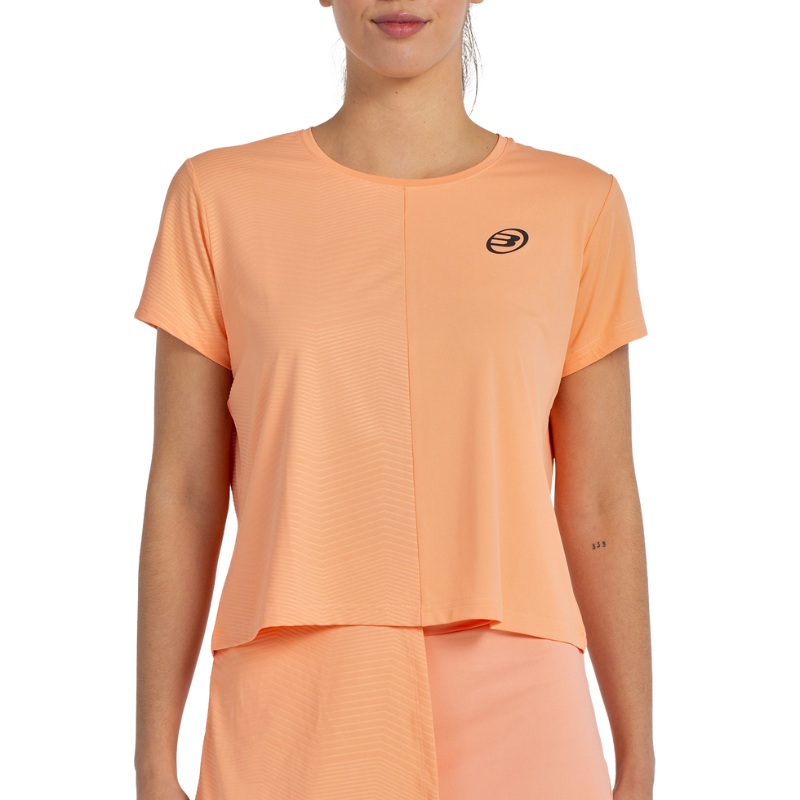 T-shirt Bullpadel Bilme Orange Femme