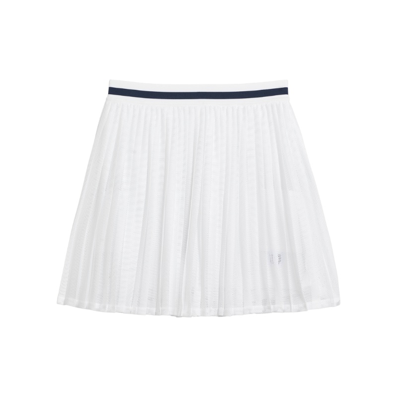 Jupe Wilson Team Pleated Blanc Femme