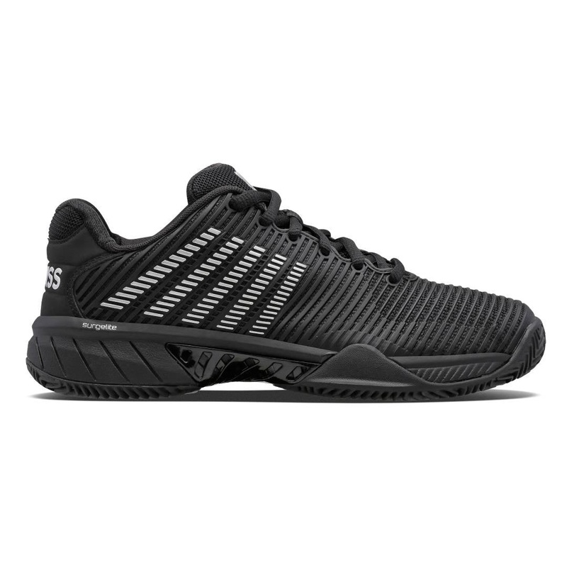 K-Swiss Hypercourt Express 2 Clay Court Women's Tennis Shoe (Black/White)