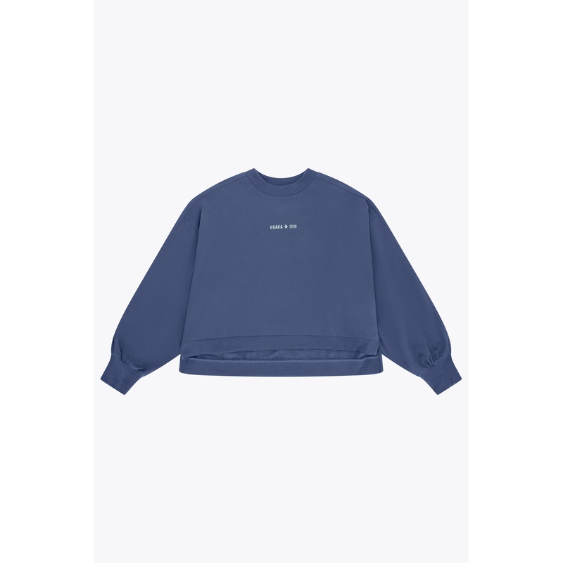 Osaka Women Cropped Sweater | Future Dusk