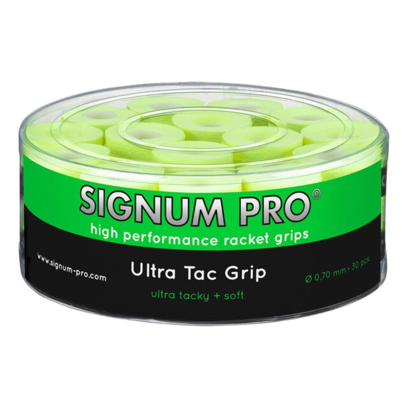 Ultra Tac Grip 30 Pack-Yellow