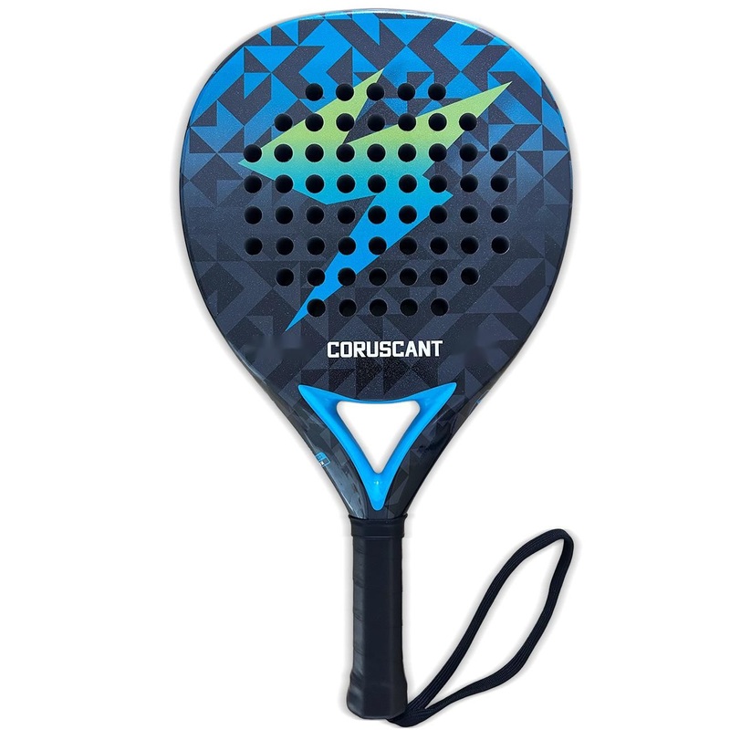 Carbon Fiber Beach Tennis Racket in Board-Style Cage Structure