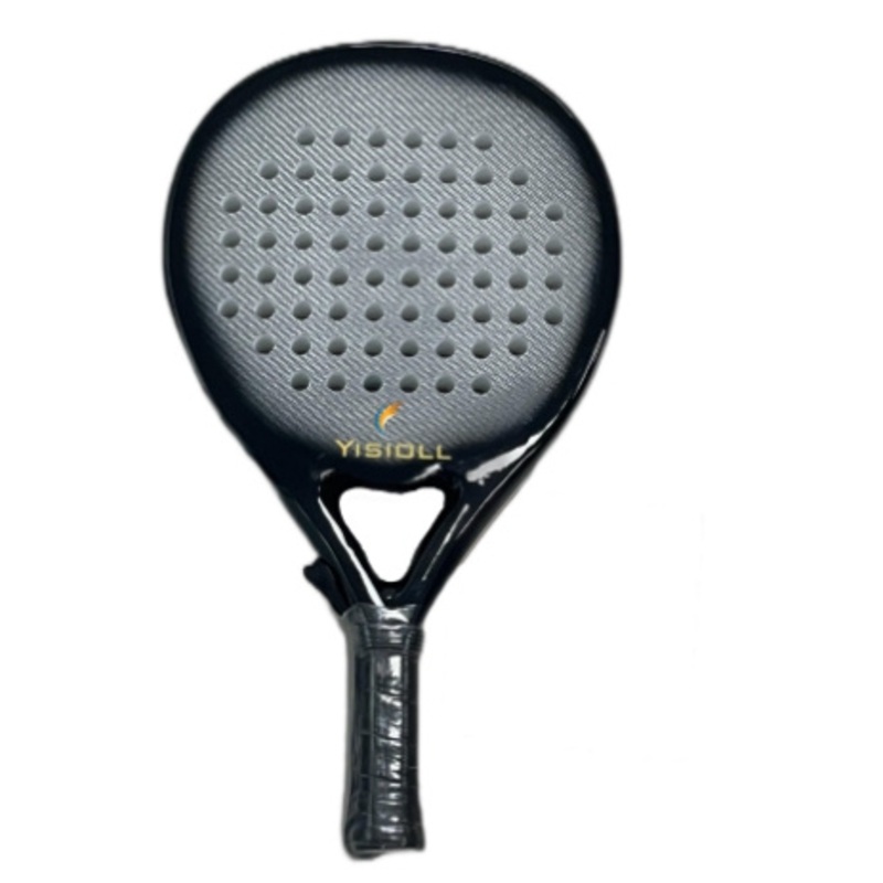 Custom Design Your Own Composite Carbon Fiber Padel Racket 3K Tennis Electrophoratic Painting Padel Racket