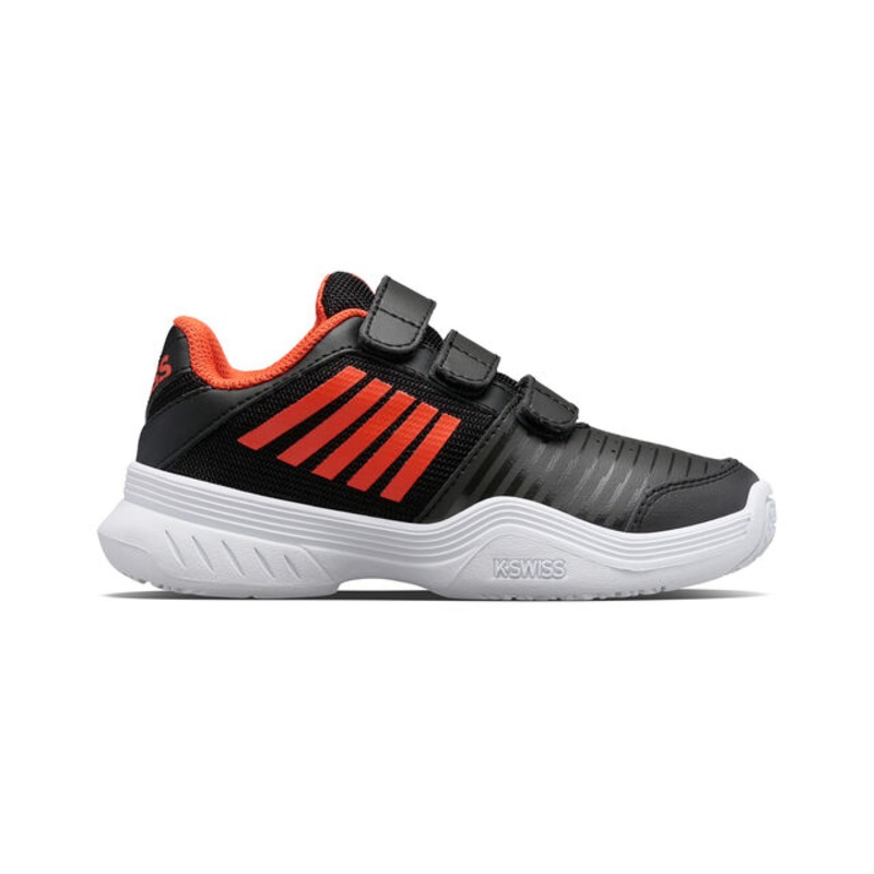 Express Strap Omni All Court Shoe Kids - Black, Orange