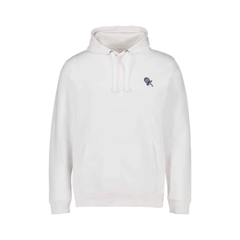 Sudadera Padel Team Gourmet Unisex Blanca
