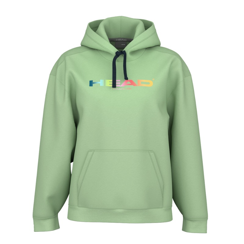 Sweat Head Rally Vert Femme|XS|S|M|L|XL